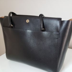 Tory Burch large black tote